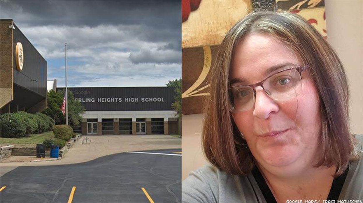 Traci Matuschek and Sterling Heights High School