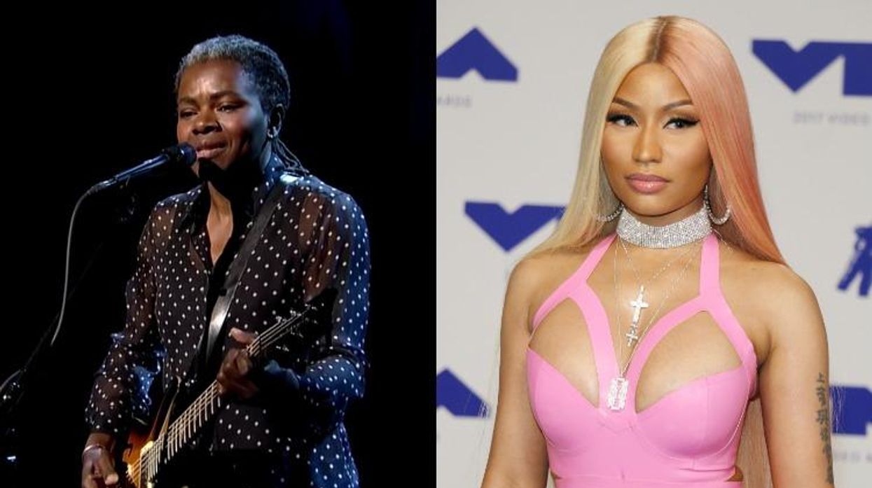 Tracy Chapman and Nicki Minaj