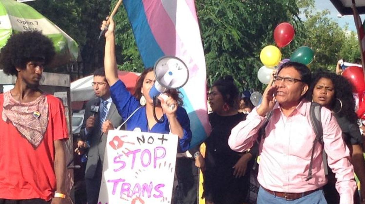 trans latina march