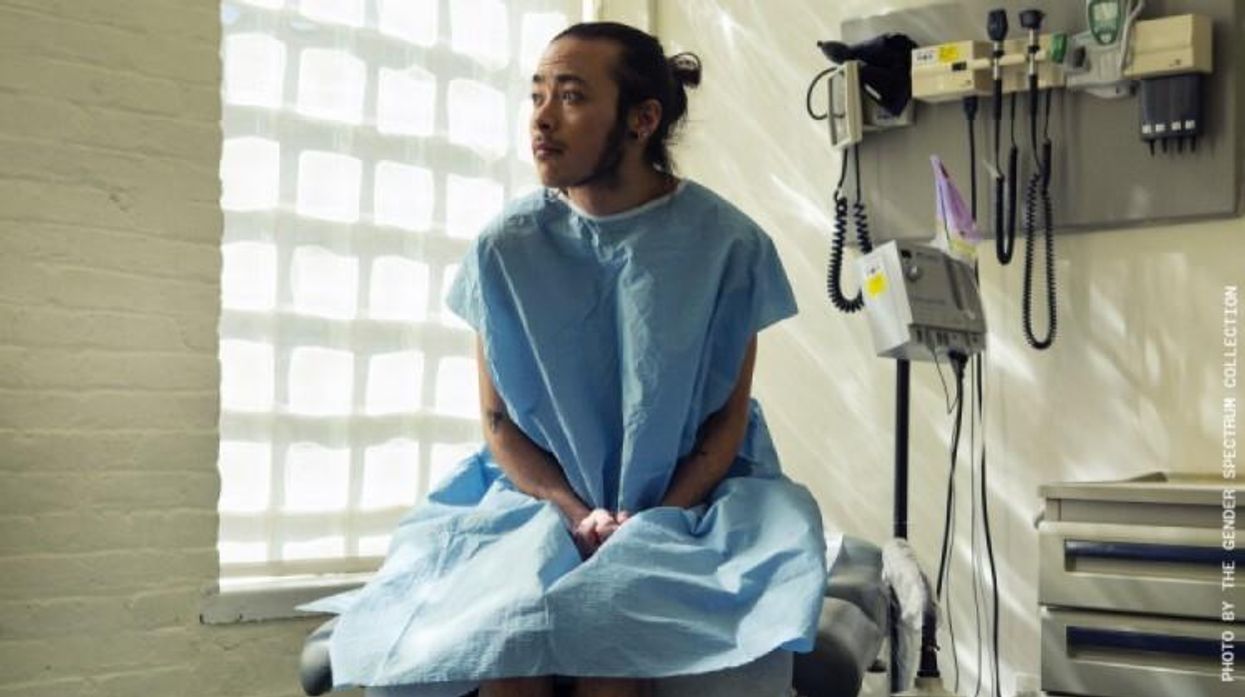 Trans person in hospital