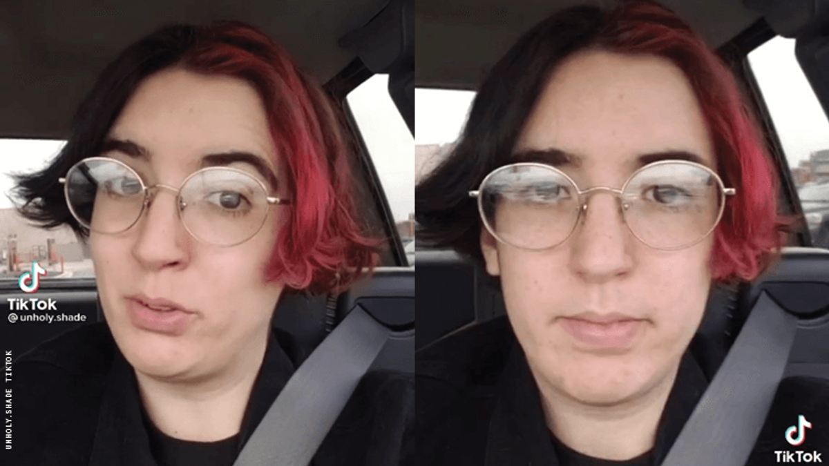 Trans student delivers epic TikTok takedown after professor refuses to use their proper pronouns.