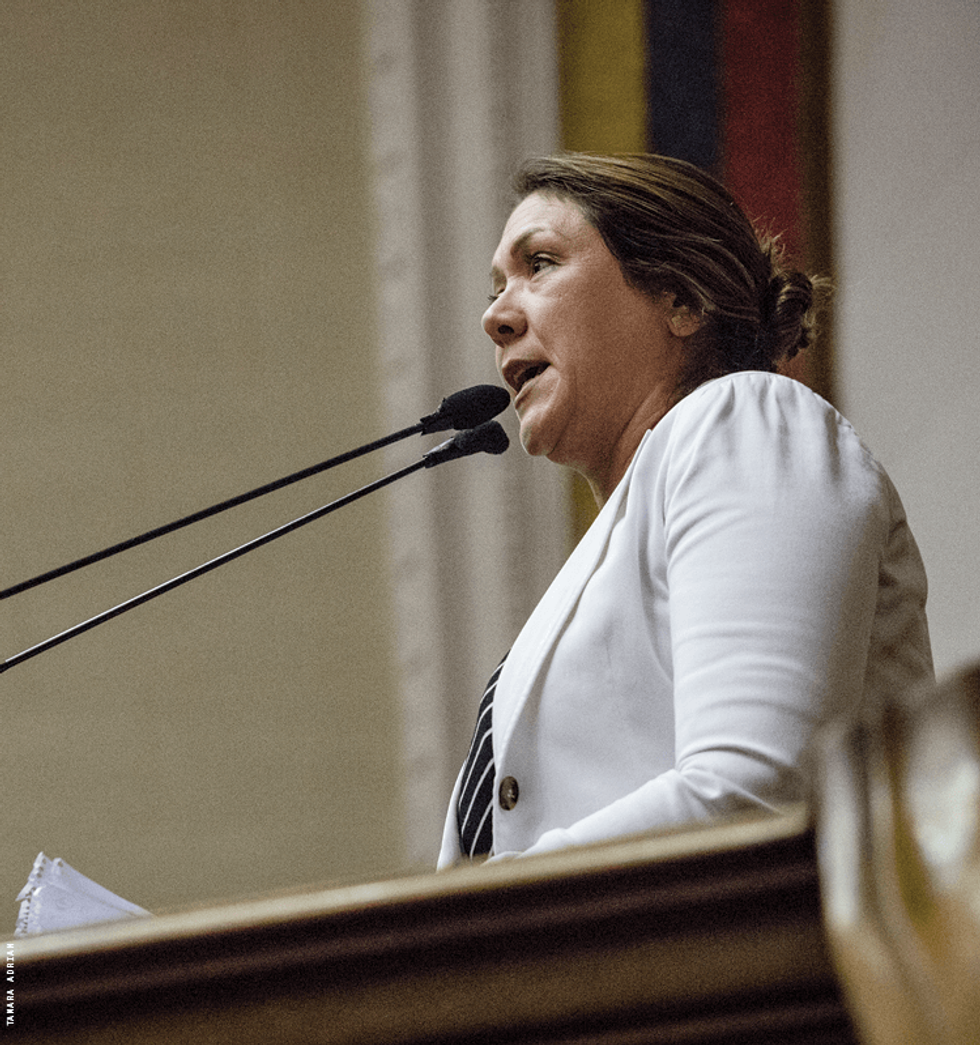 Trans Venezuelan lawyer, activist, and legislator Tamara Adrian writes the silence around LGBTQ+ rights in Venezuela must be interrupted.