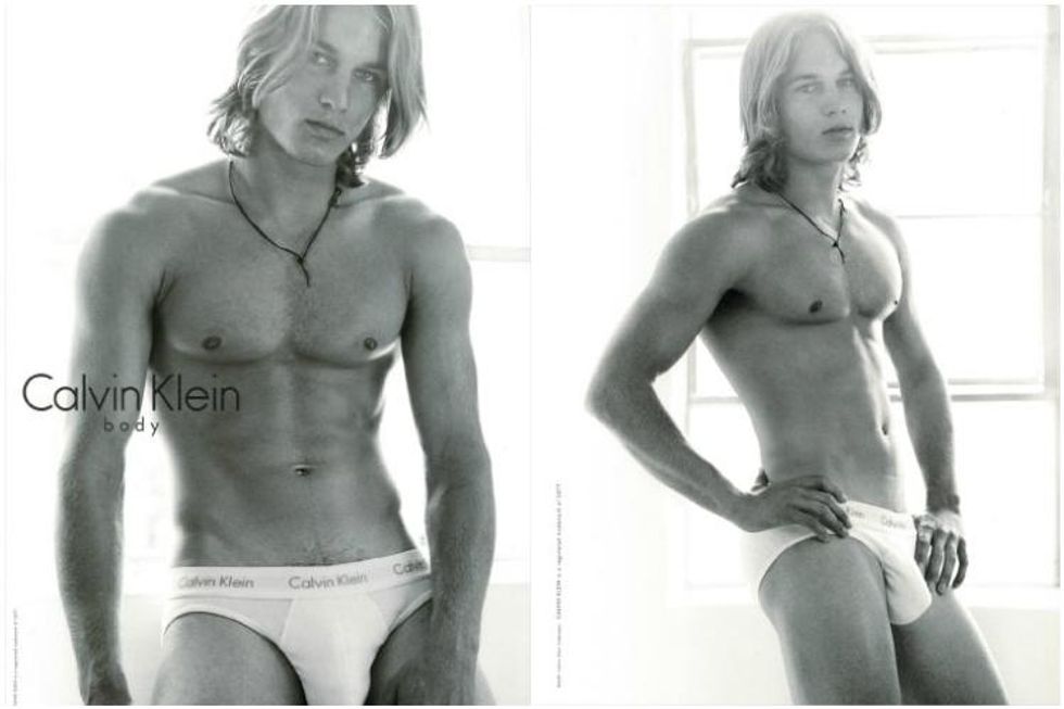 Travis Fimmel for Calvin Klein, 2001