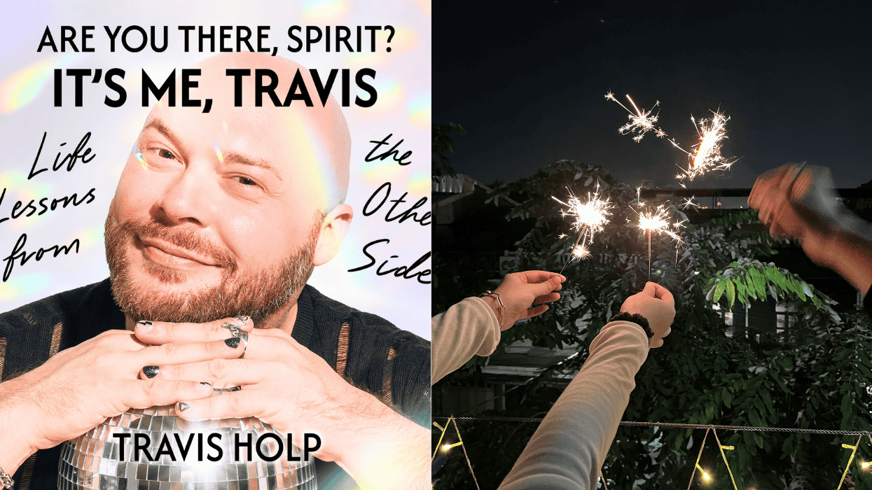 travis holp psychic medium new year message interview queer gay spirituality
