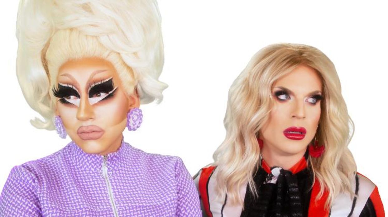 Trixie Mattel and Katya on UNHhhh season 7