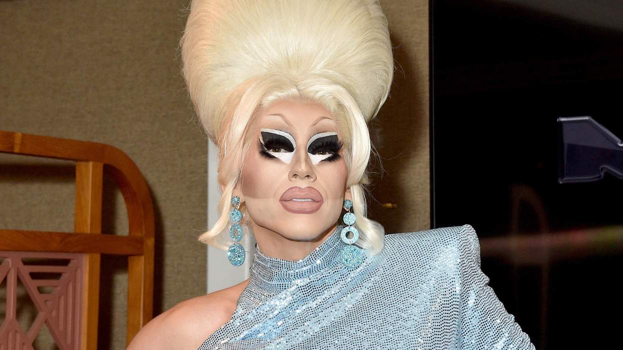 Trixie Mattel at Netflix's HOLIGAYS Party.