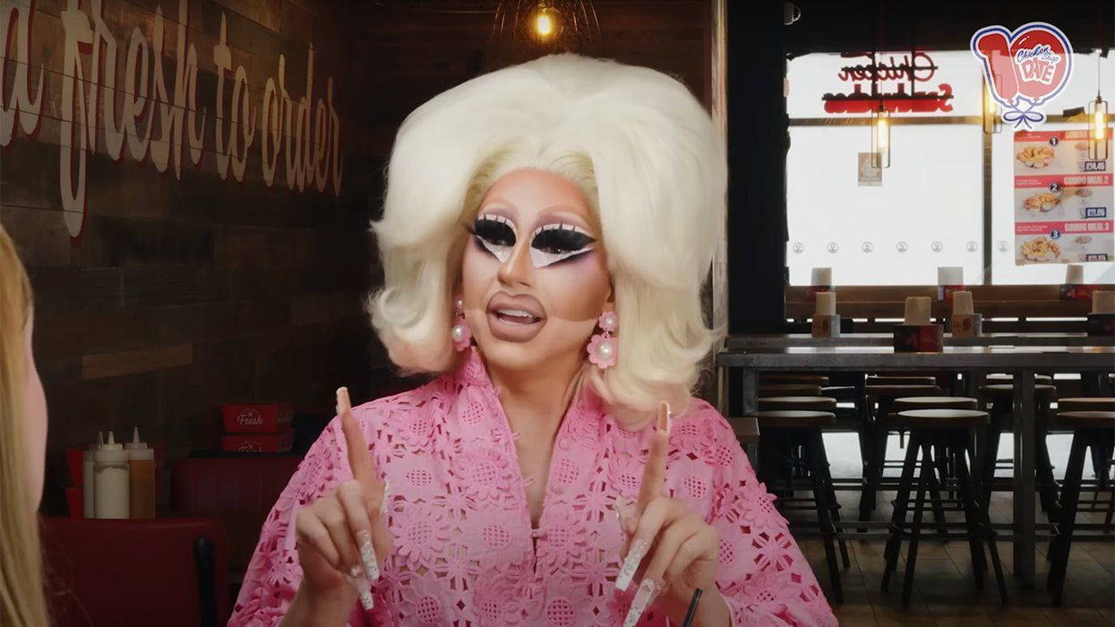 Trixie Mattel on Chicken Shop Date series via YouTube