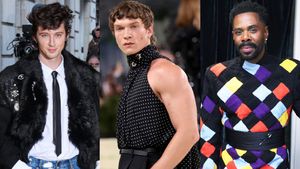 Celebrity men who didn't wear a boring black suit to the 2026 Met Gala