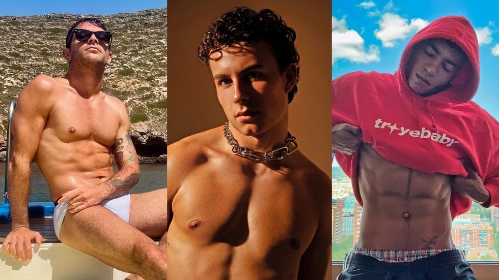 Troye Sivan's 'Something to Give Each Other Tour' dancers Simone Nolasco; Mauro van de Kerkhof; Theo Alexander Hakim Maddix