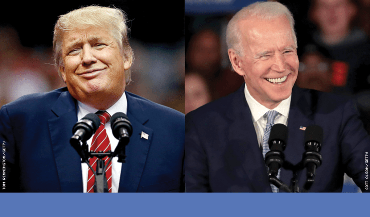 Trump and Biden