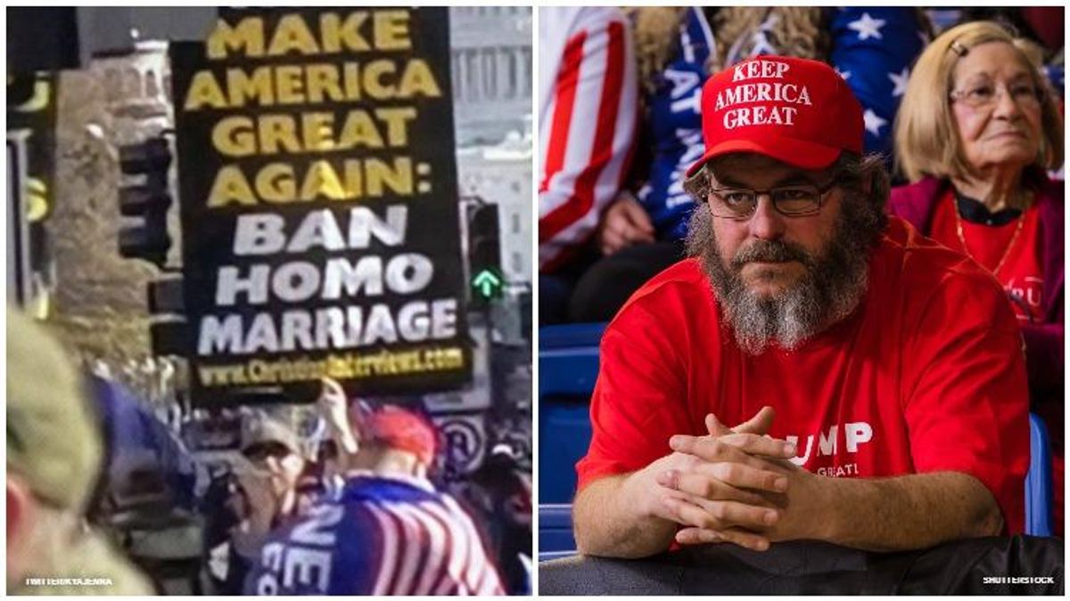 Trump's Million MAGA March was a homophobic failure .