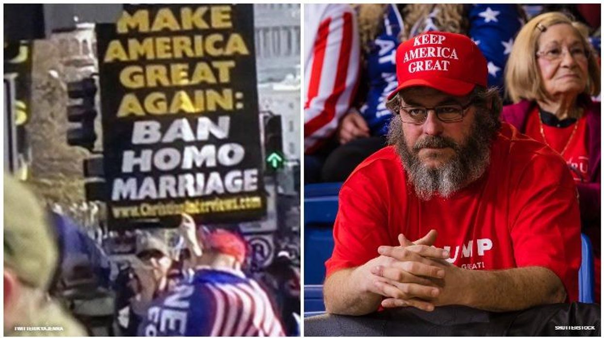 Trump's Million MAGA March was a homophobic failure .