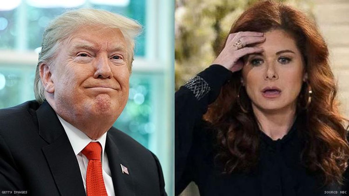 Trump Wants Debra Messing Fired From ‘Will & Grace’