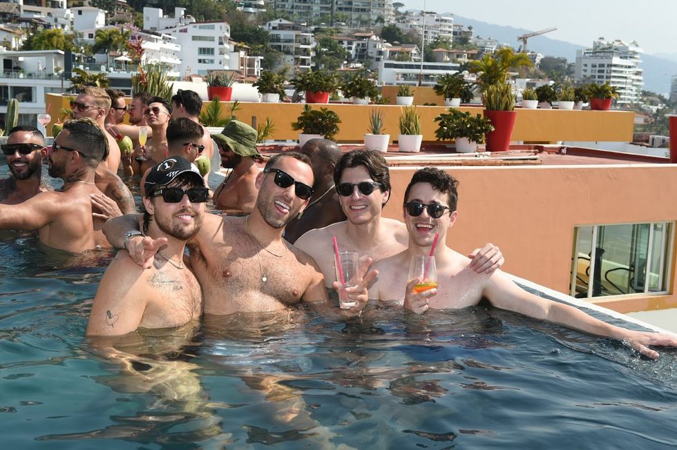 Tryst Puerto Vallarta Grand Opening Weekend 2025 Leland Michael Benjamin Cameron Scheetz