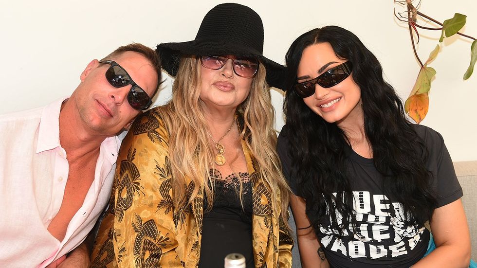 Tryst Puerto Vallarta Grand Opening Weekend 2025 Tristan Schukraft Jennifer Coolidge Demi Lovato