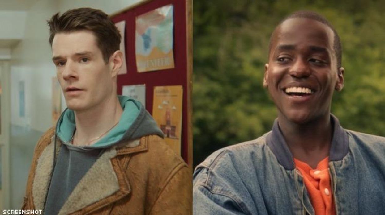 Two actors from Sex Education on Netflix.