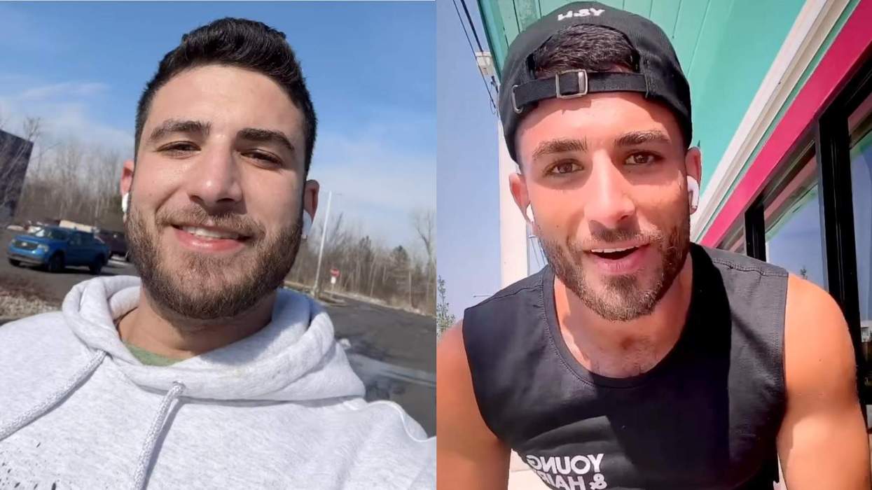 Two photos of Christian Styles