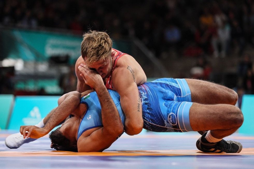 Tyler Berger and Anthony Valencia