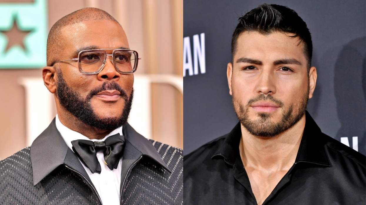 Tyler Perry at the 2025 BET Awards; Mario Rodriguez at the premiere event of Gemini Man film in Los Angeles.