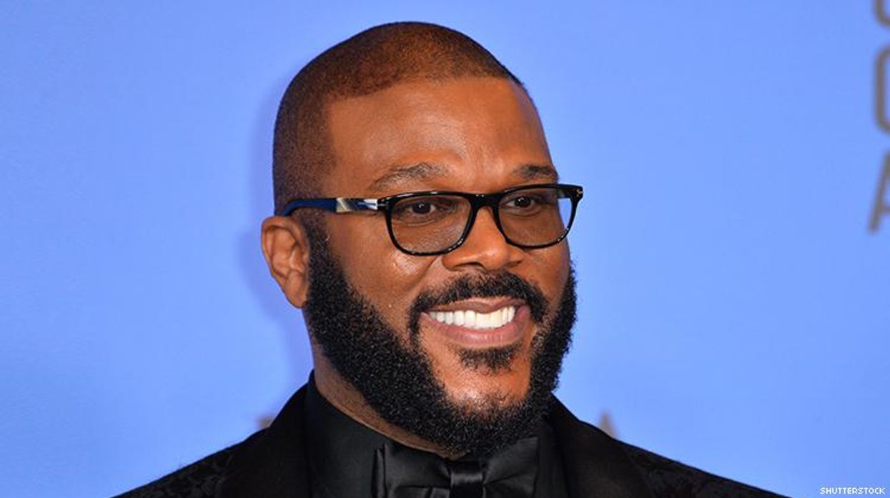Tyler Perry on a red carpet