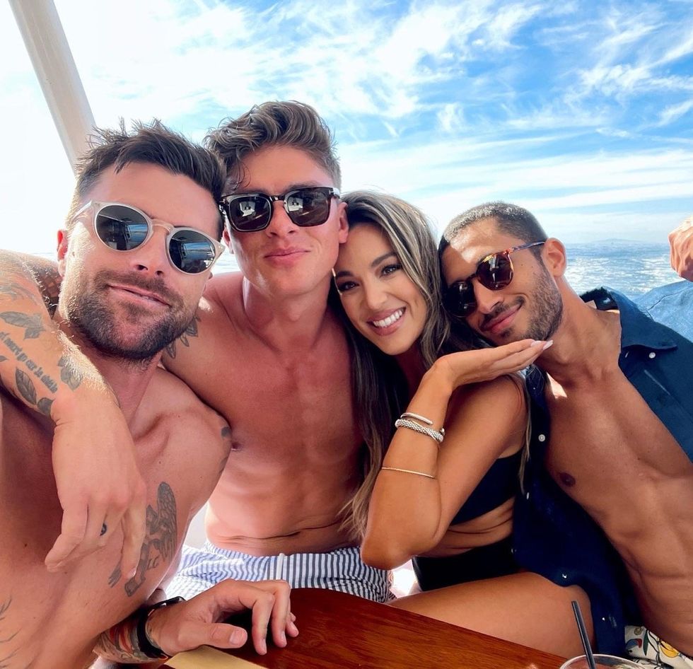 Tyler Stanaland, Austin Victoria, Alex Hall, and Sean Palmieri