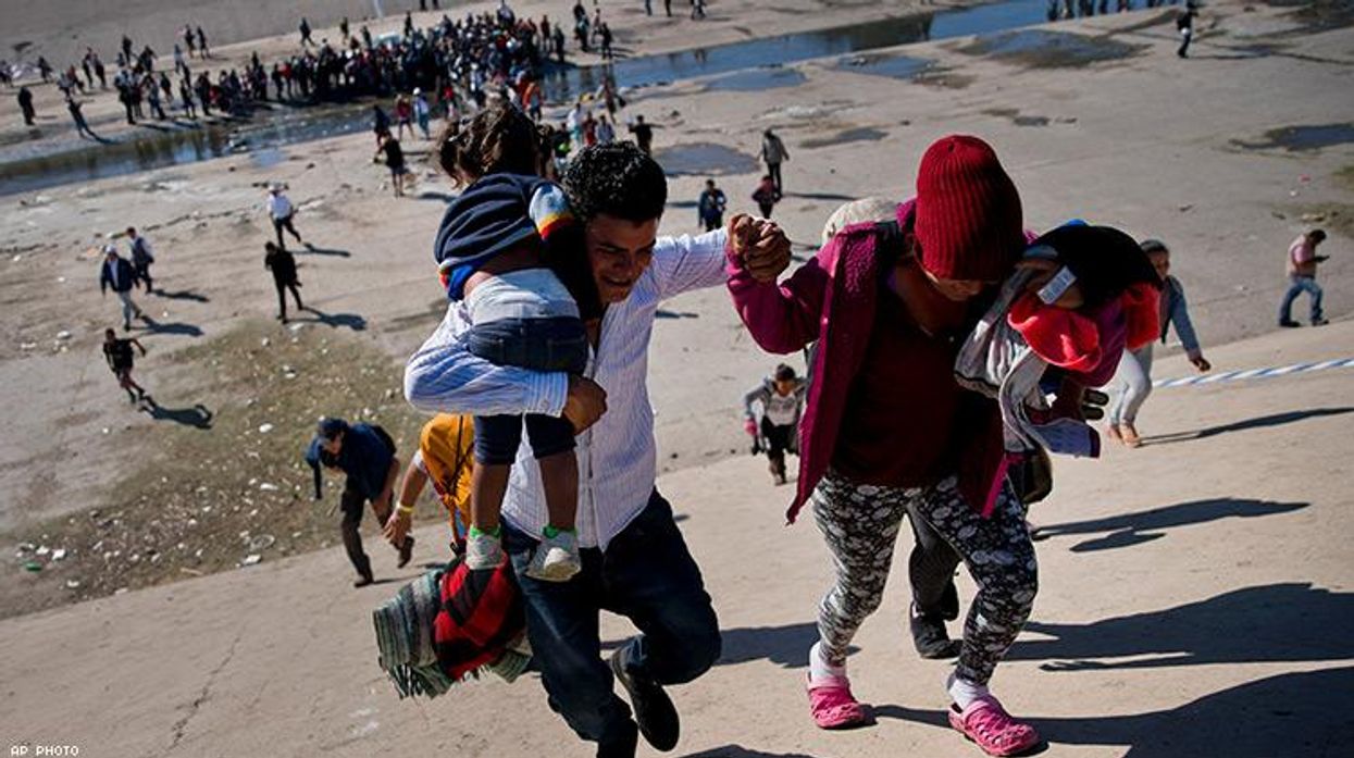 U.S. Border Patrol Tear Gassed a Bunch of Children This Weekend