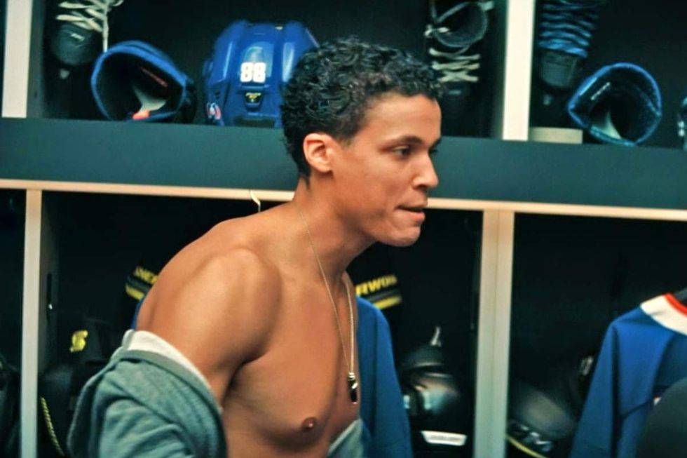 \u200b\u200bBenjamin Roy as JJ Dagenais on \u200bHeated Rivalry\u200b