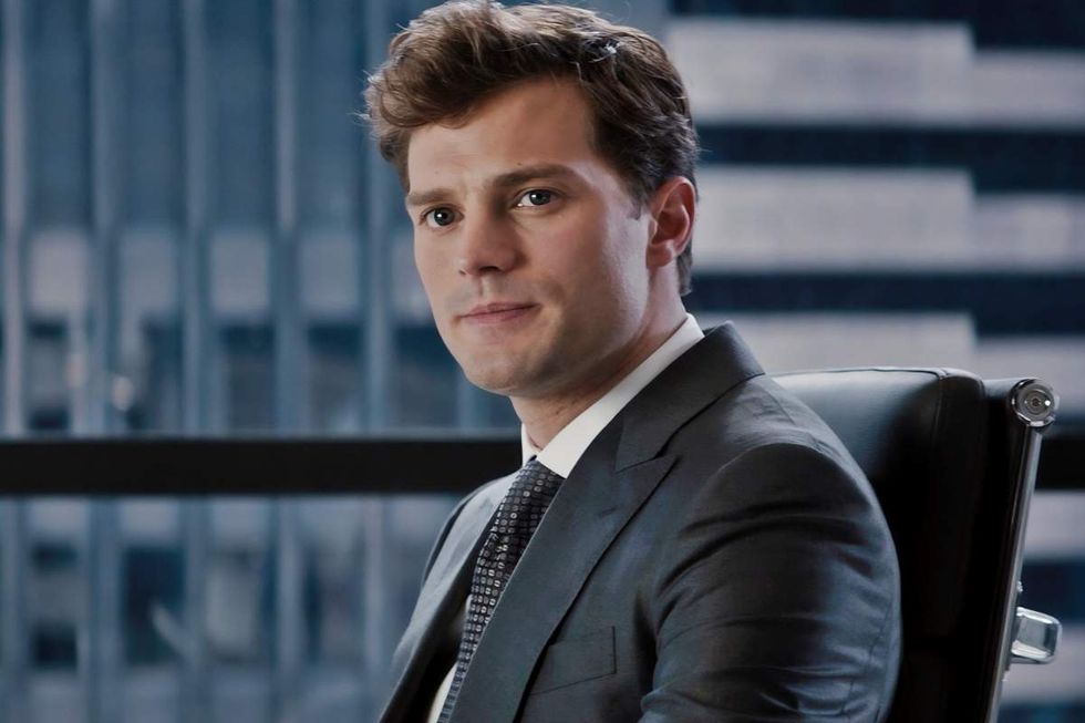 \u200b\u200bJamie Dornan as Christian Grey in Fifty Shades of Grey