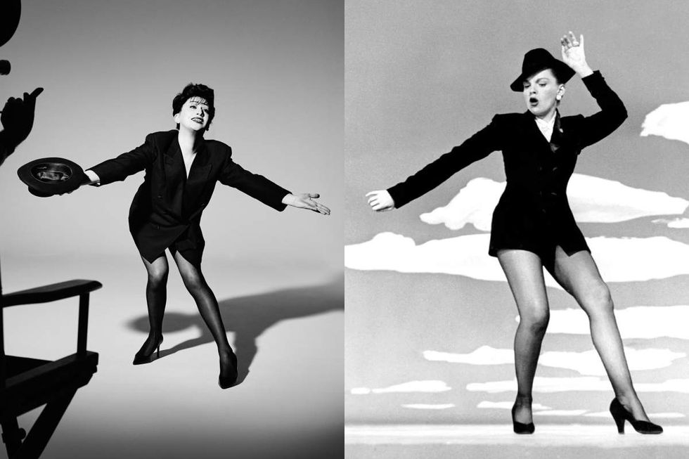 \u200b\u200bJinkx Monsoon in End of the Rainbow; Judy Garland in Summer Stock