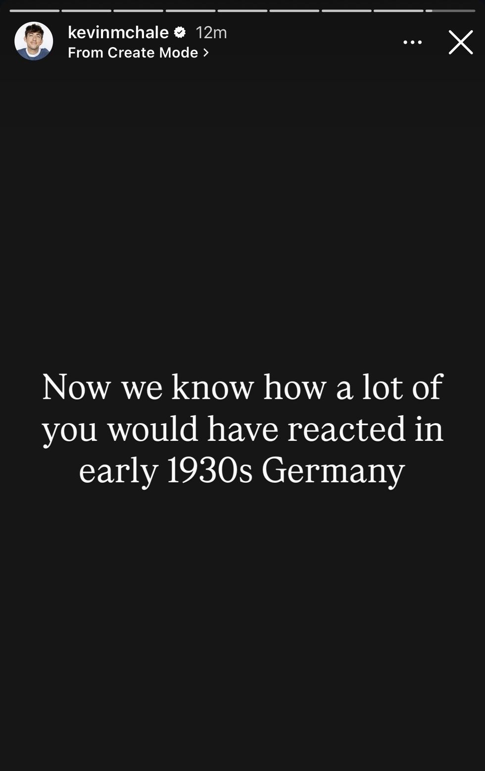 \u200b\u200bKevin McHale via Instagram Story