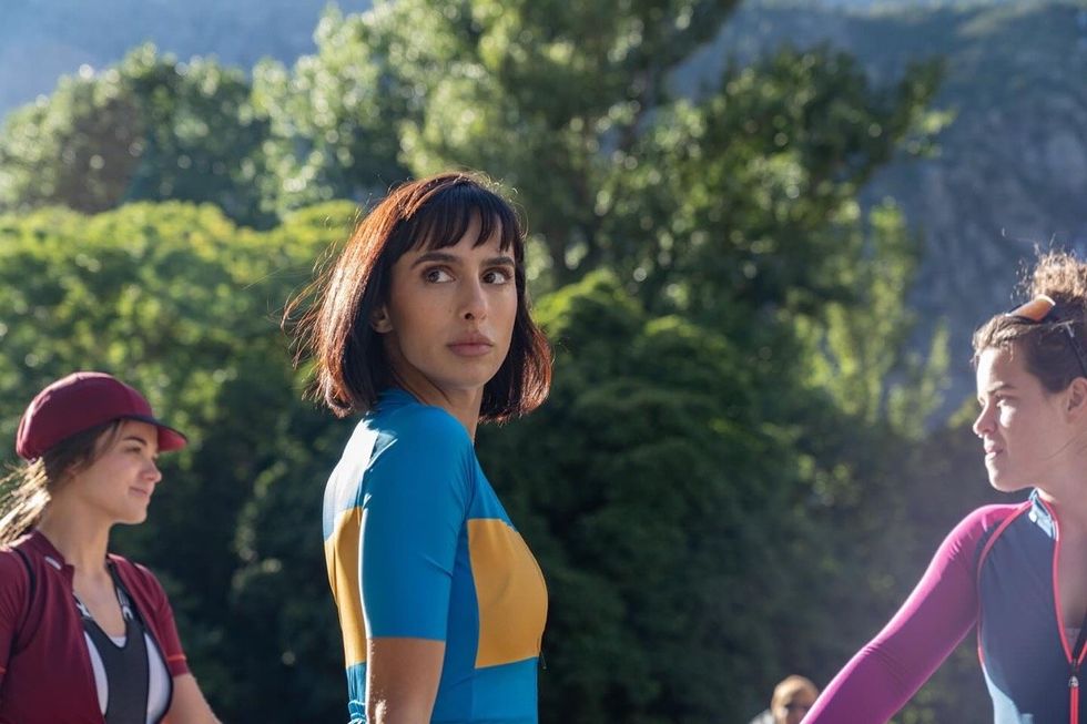 \u200b\u200bLaura Moray as Jennifer Pina on Olympo