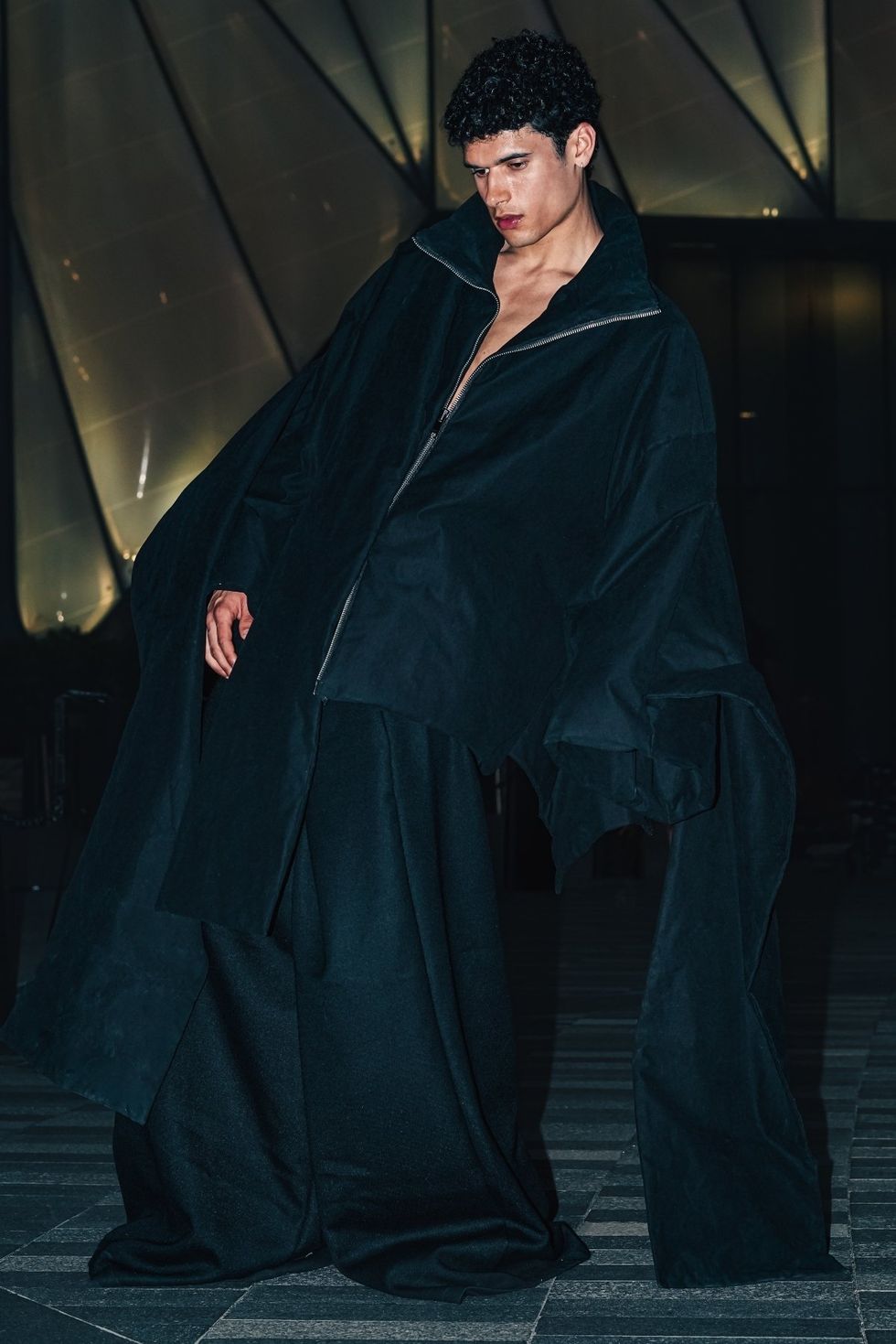 \u200b\u200bModel Collin Robinson poses in Code-Switching With Style photo shoot