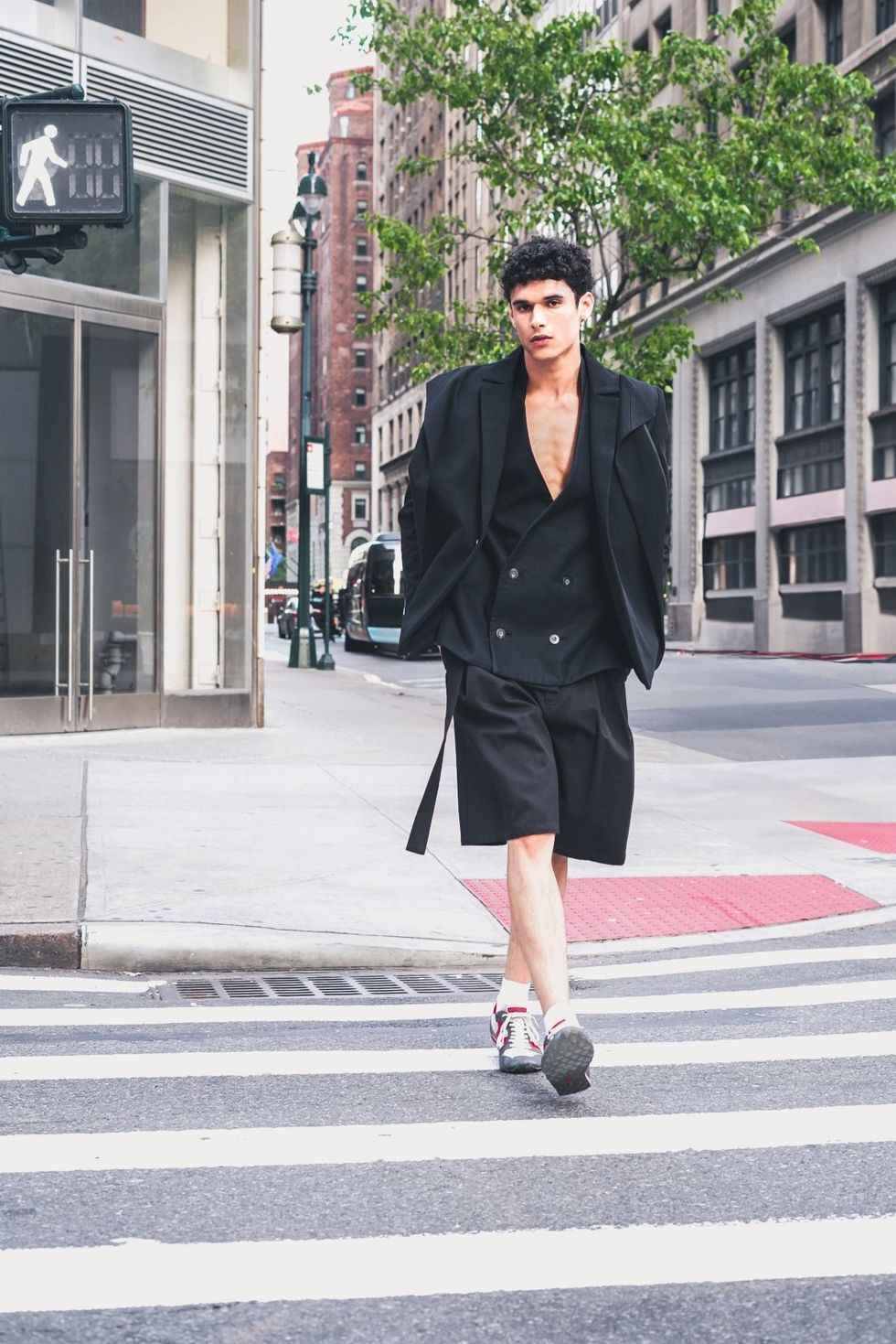 \u200b\u200bModel Collin Robinson poses in Code-Switching With Style photo shoot
