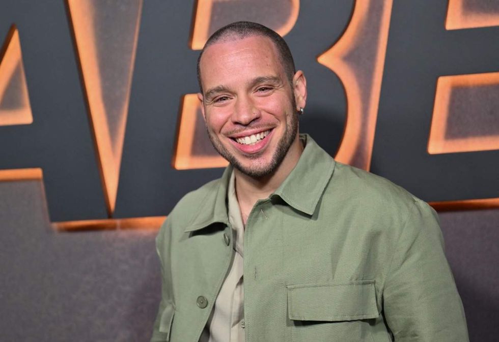 \u200b\u200bRobin de Jes\u00fas at the grand premiere of Netflix's Black Rabbit