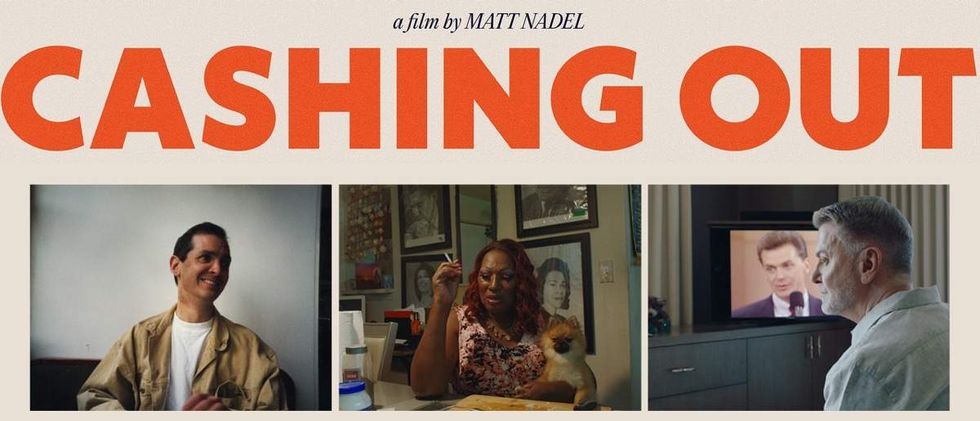 \u200bA promotional digital banner for \u200bCashing Out\u200b