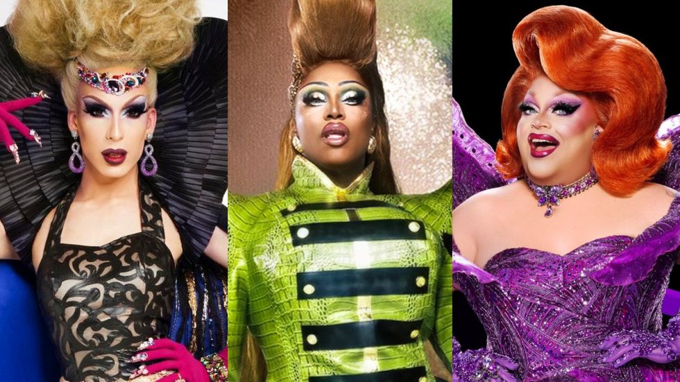\u200bAlaska on \u200bAll Stars 2; Sapphira Crista\u0301l on \u200bDrag Race\u200b season 16; Ginger Minj on \u200bAll Stars 10\u200b