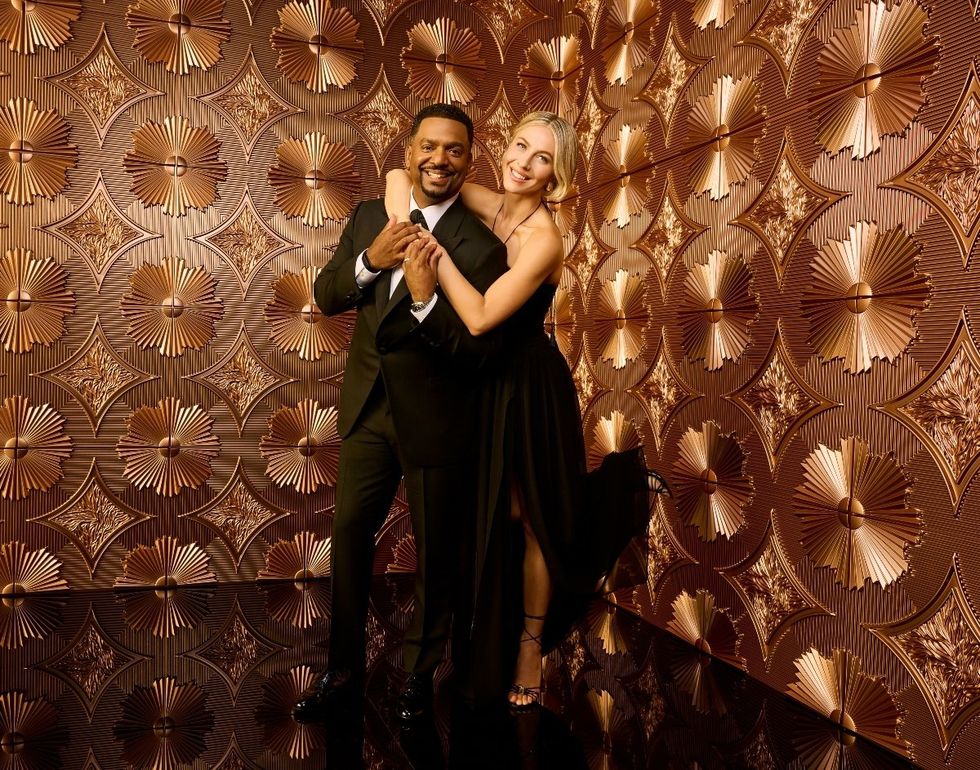 \u200bAlfonso Ribeiro and Julianne Hough on \u200bDancing With the Stars\u200b season 34