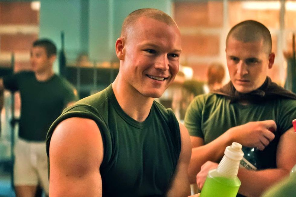 \u200bAngus O'Brien as Hicks on \u200bBoots\u200b