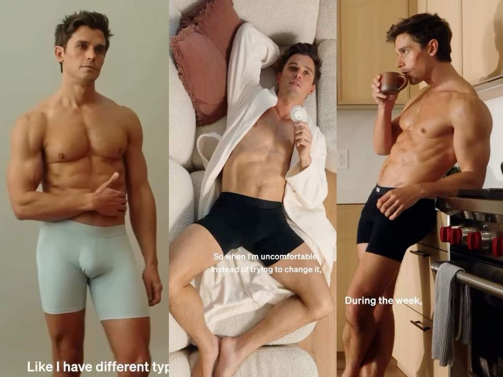 \u200bAntoni Porowski in promo video for SAXX