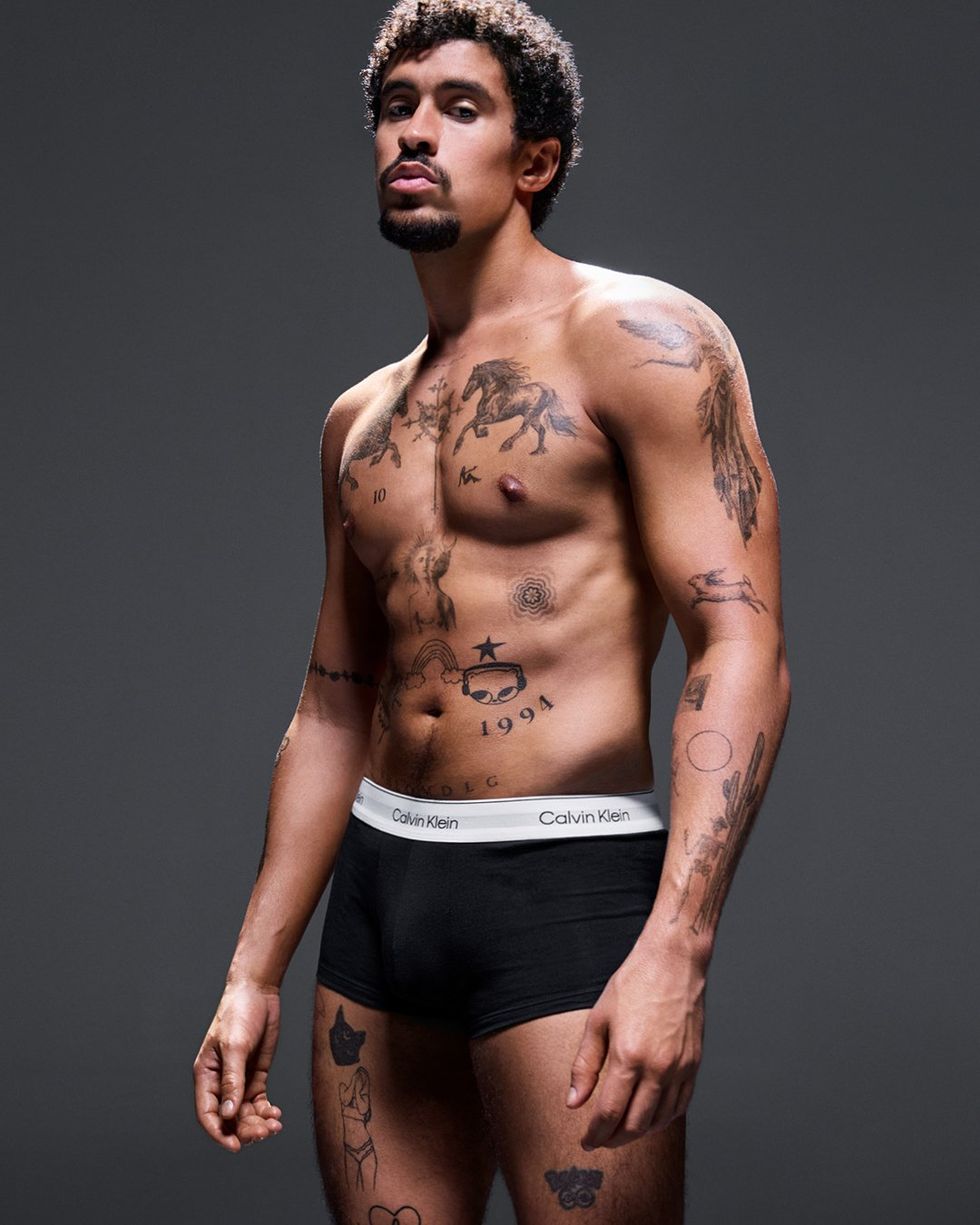 \u200bBad Bunny in Calvin Klein