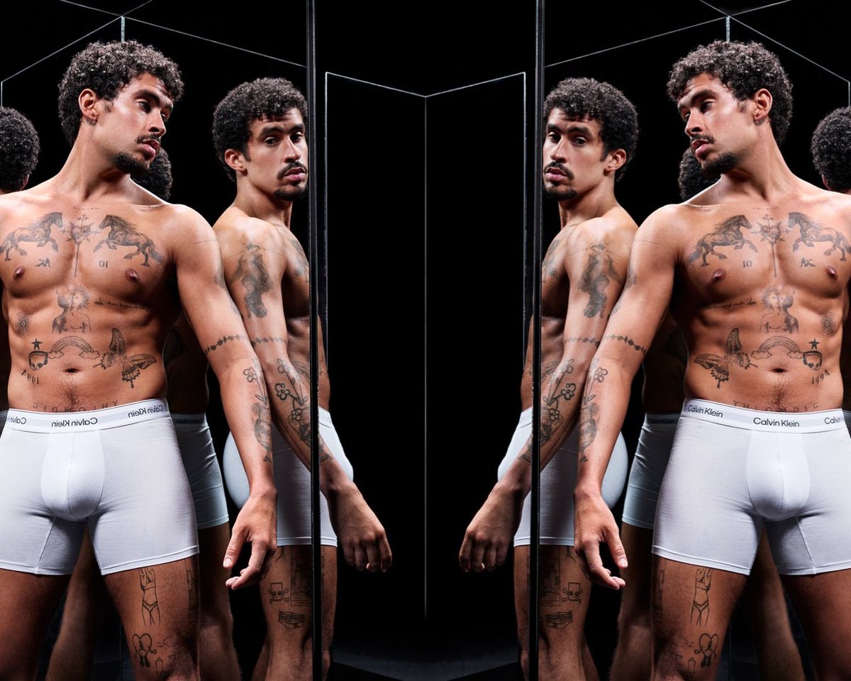 \u200bBad Bunny in Calvin Klein