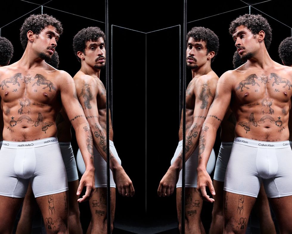 \u200bBad Bunny in Calvin Klein