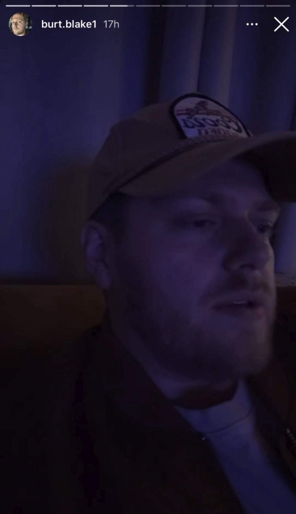 \u200bBlake Burt, who played John Bowman on Boots, shared via Instagram Story