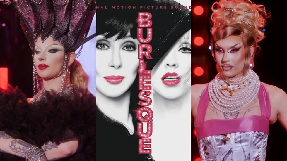 \u200bBosco and Daya Betty lip sync to 'Show Me How You Burlesque' by Christina Aguilera on \u200bRuPaul's Drag Race All Stars\u200b season 10