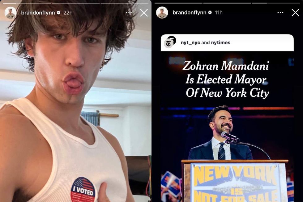 \u200bBrandon Flynn via Instagram Story