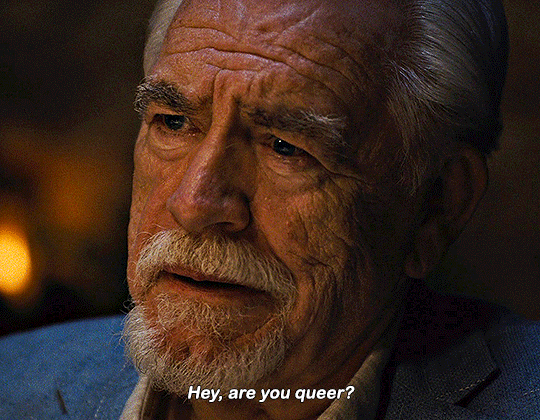 \u200bBrian Cox as Logan Roy on \u200bSuccession\u200b