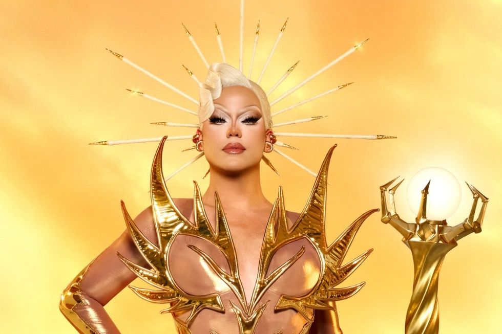 \u200bBrooke Lynn Hytes as the main host and judge on Drag Race France.