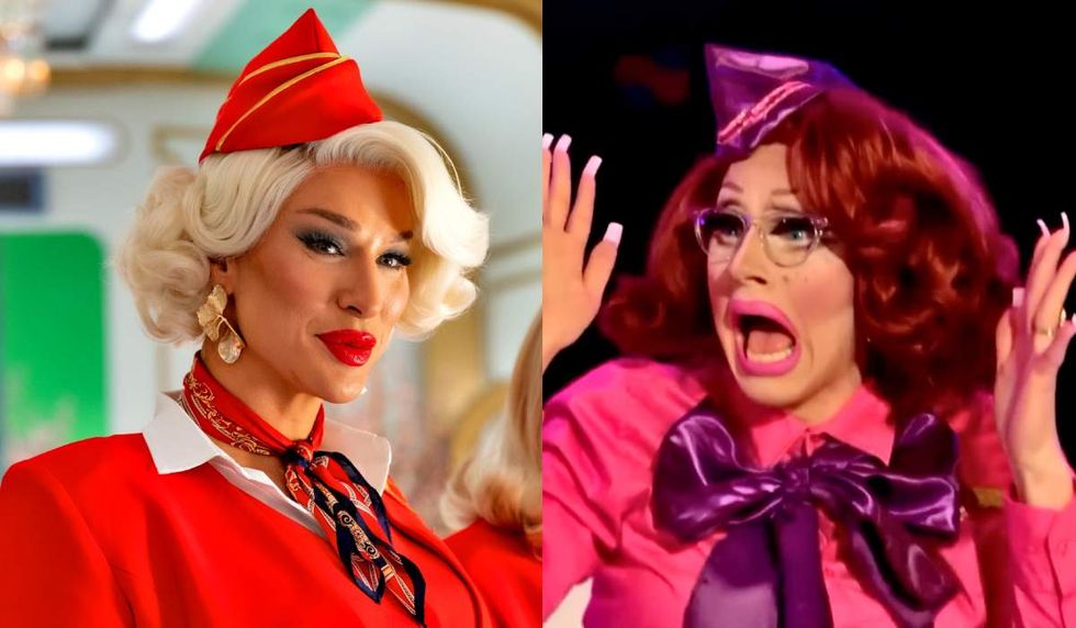 \u200bBrooke Lynn Hytes in Stop! That! Train!; Trixie Mattel on RuPaul's Drag Race