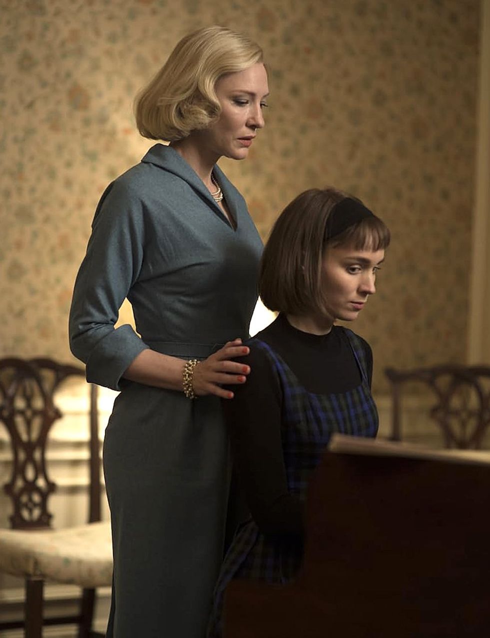 \u200bCate Blanchett and Rooney Mara in Carol