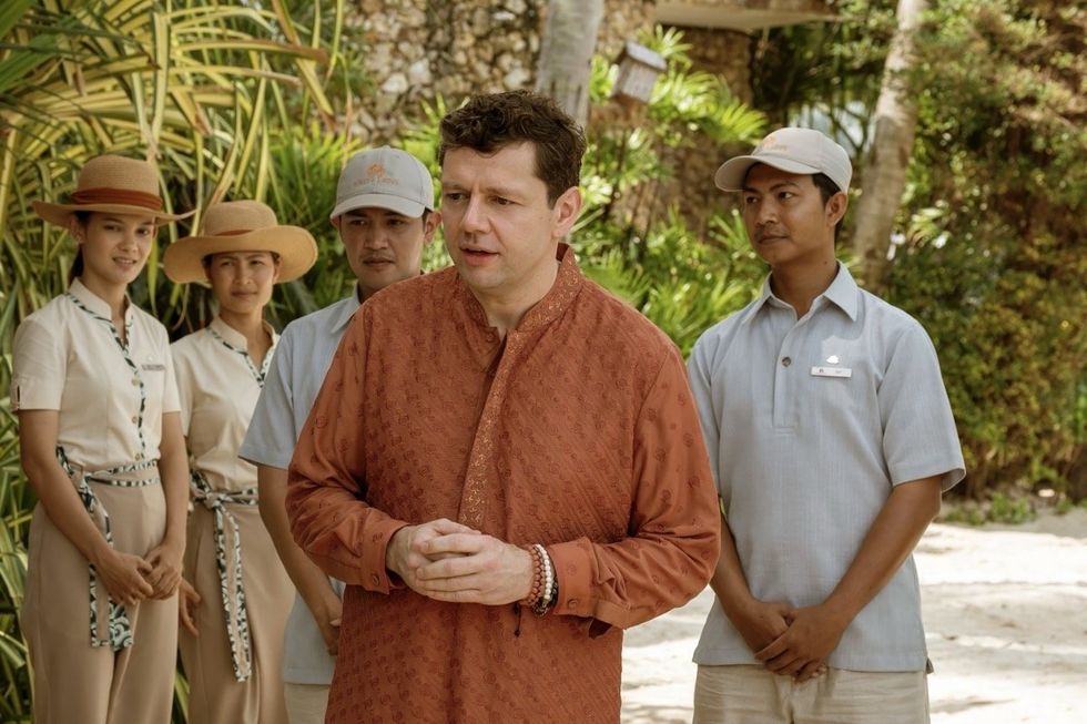 \u200bChristian Friedel on The White Lotus season 3
